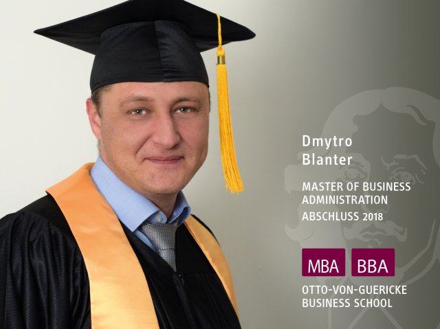 Dmytro Blanter (MBA-Abschluss 2018)